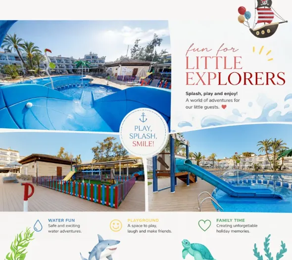 Instalaciones para niños Aparthotel Playas Ca's Saboners Palmanova Instalaciones para niños Aparthotel Playas Ca's Saboners Palmanova