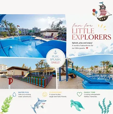Instalaciones para niños Aparthotel Playas Ca's Saboners Palmanova Instalaciones para niños Aparthotel Playas Ca's Saboners Palmanova