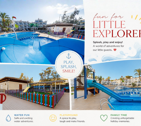 Instalaciones para niños Aparthotel Playas Ca's Saboners Palmanova Instalaciones para niños Aparthotel Playas Ca's Saboners Palmanova